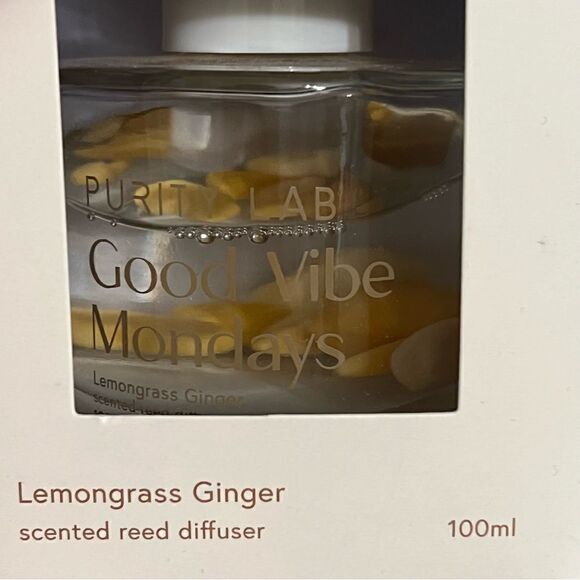Purity Lab Good Vibe Mondays Lemongrass Ginger Diffuser for positive vibes - Picture 5 of 11